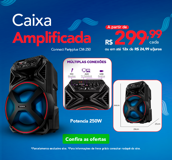 Dia dos Pais - Caixa de Som